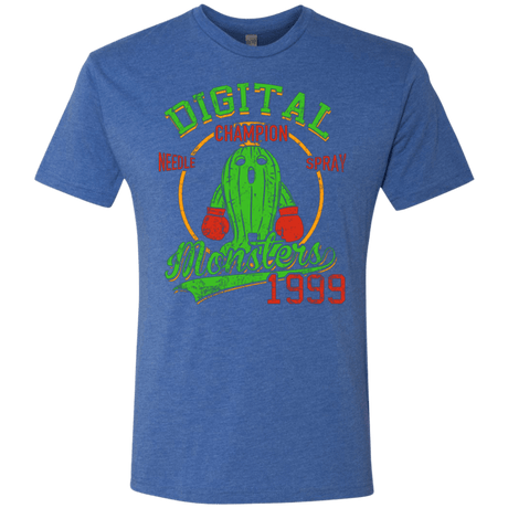 T-Shirts Vintage Royal / Small Needle Spray Men's Triblend T-Shirt