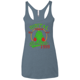 T-Shirts Indigo / X-Small Needle Spray Women's Triblend Racerback Tank