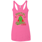 T-Shirts Vintage Pink / X-Small Needle Spray Women's Triblend Racerback Tank