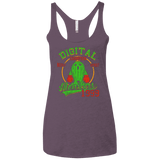 T-Shirts Vintage Purple / X-Small Needle Spray Women's Triblend Racerback Tank