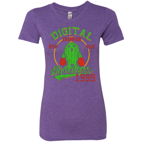 T-Shirts Purple Rush / Small Needle Spray Women's Triblend T-Shirt