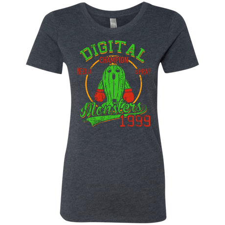 T-Shirts Vintage Navy / Small Needle Spray Women's Triblend T-Shirt