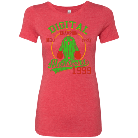 T-Shirts Vintage Red / Small Needle Spray Women's Triblend T-Shirt
