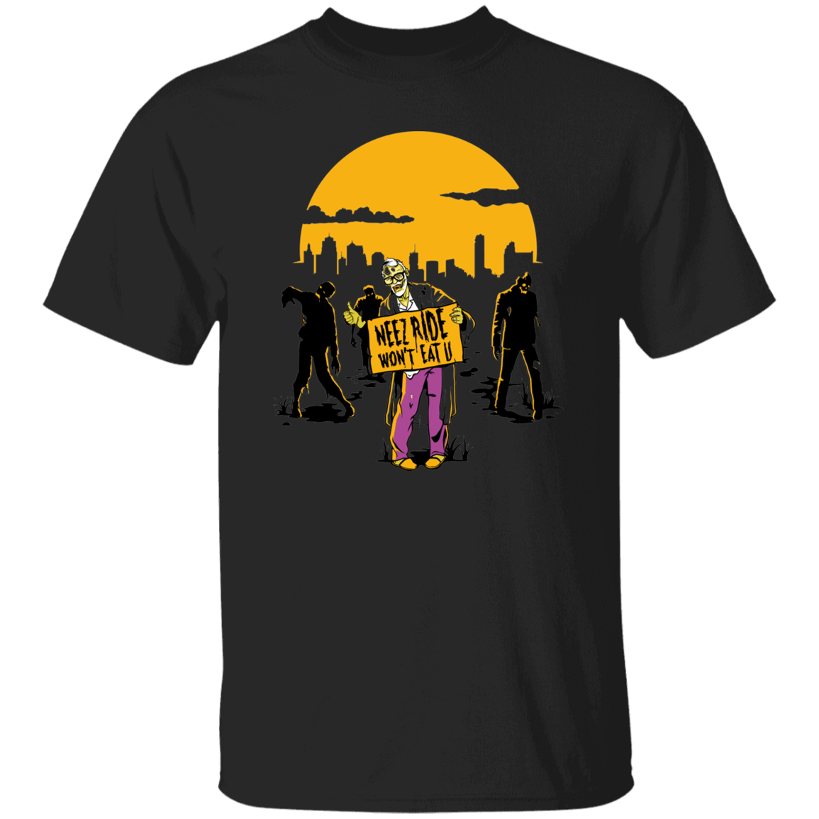 T-Shirts Black / S Neez ride T-Shirt
