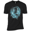T-Shirts Black / YXS Nefarious Nebula blue ink Boys Premium T-Shirt