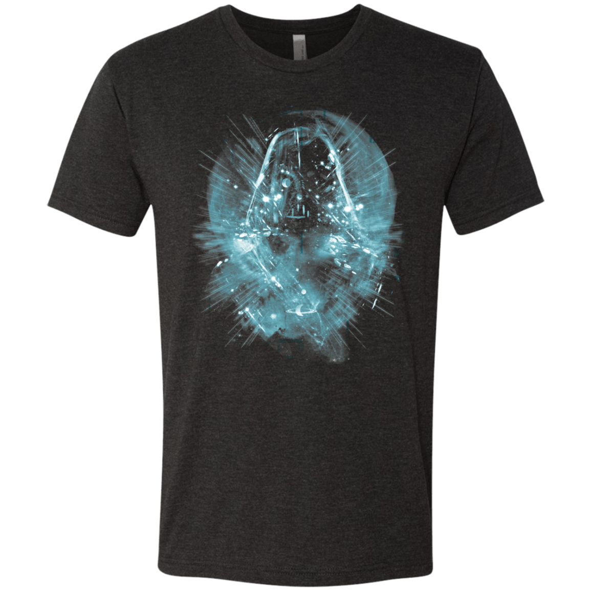 T-Shirts Vintage Black / Small Nefarious Nebula blue ink Men's Triblend T-Shirt