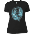 T-Shirts Black / X-Small Nefarious Nebula blue ink Women's Premium T-Shirt