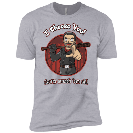 T-Shirts Heather Grey / YXS Negan Chooses You Boys Premium T-Shirt