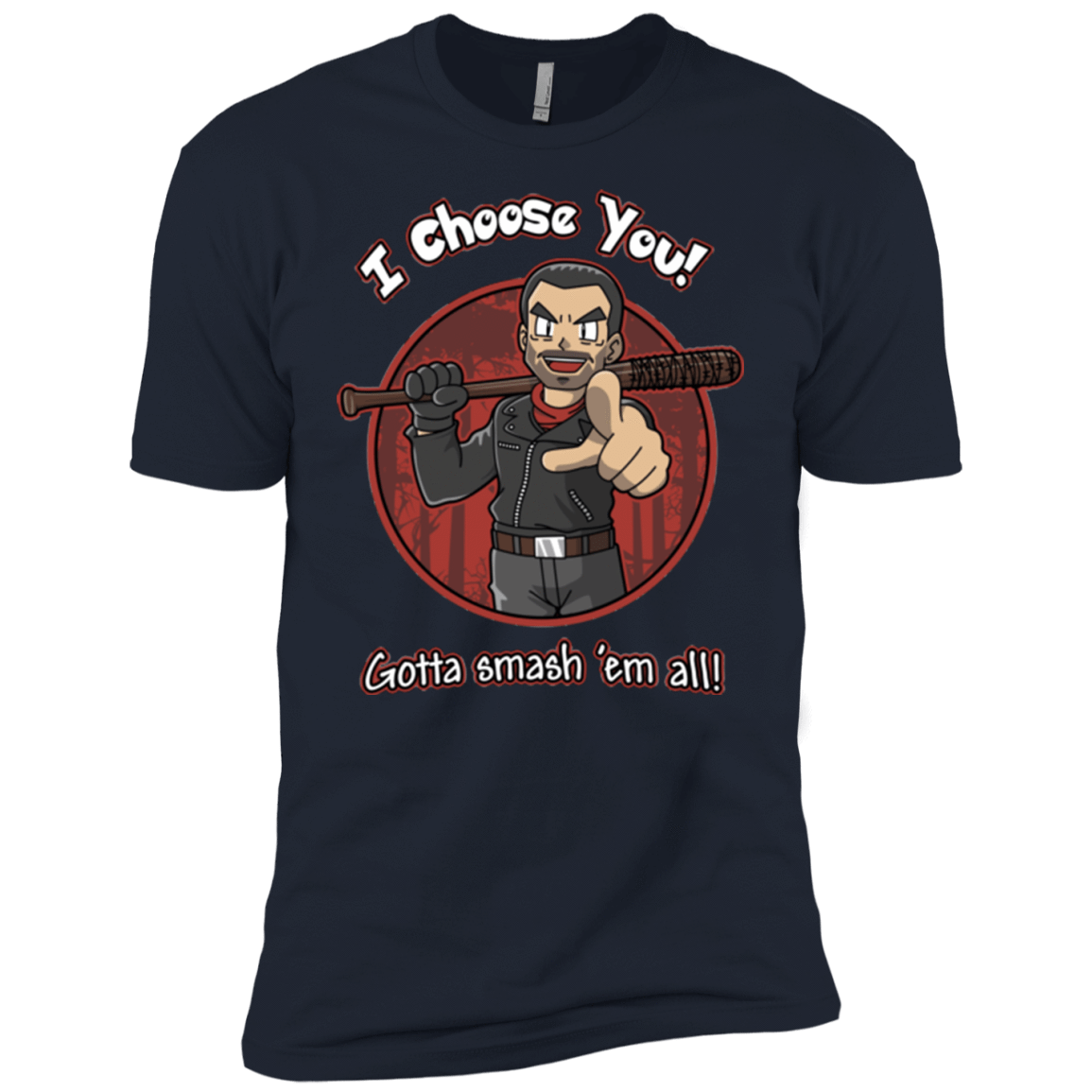 T-Shirts Midnight Navy / YXS Negan Chooses You Boys Premium T-Shirt