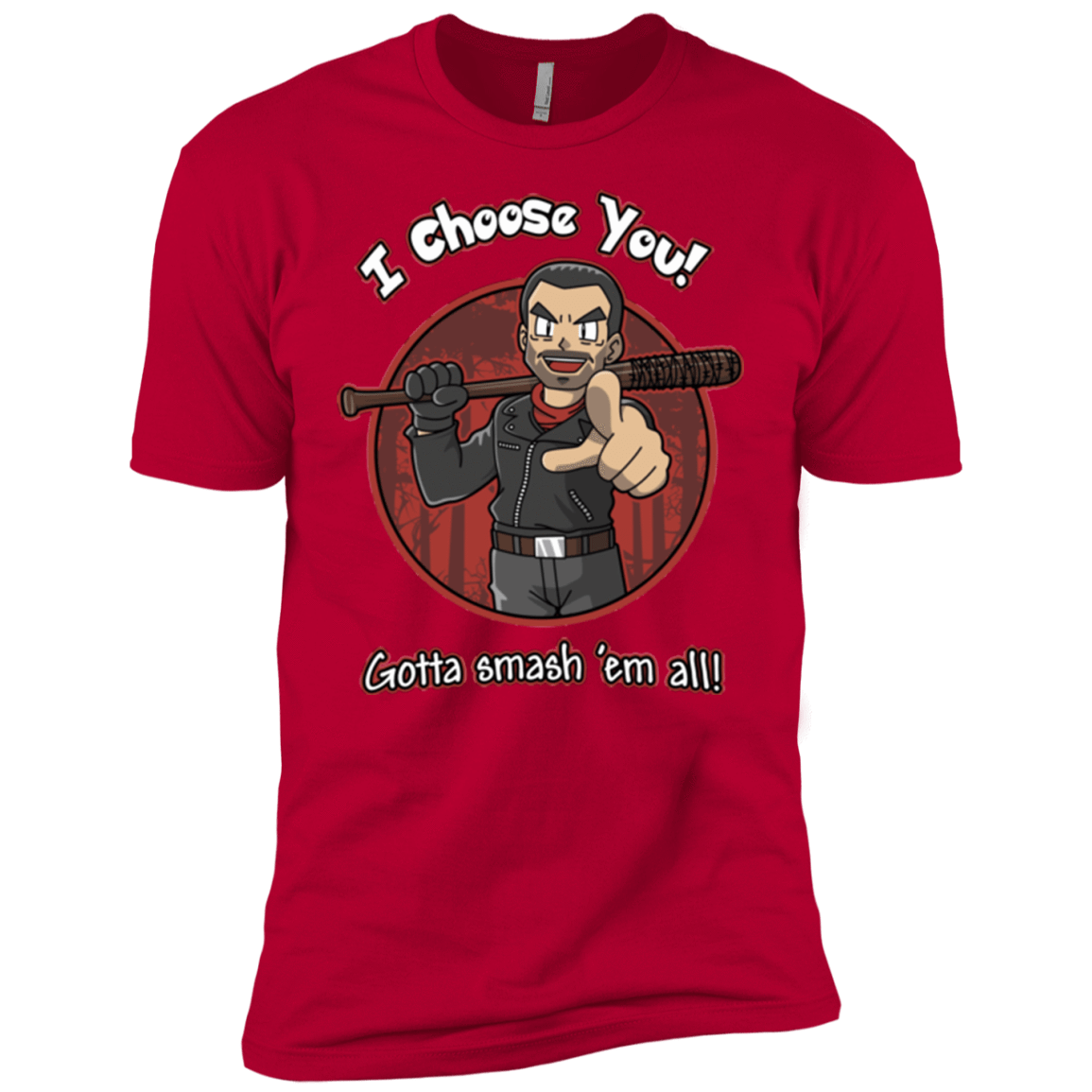 T-Shirts Red / YXS Negan Chooses You Boys Premium T-Shirt