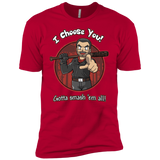 T-Shirts Red / YXS Negan Chooses You Boys Premium T-Shirt