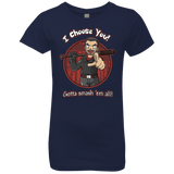 T-Shirts Midnight Navy / YXS Negan Chooses You Girls Premium T-Shirt
