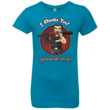 T-Shirts Turquoise / YXS Negan Chooses You Girls Premium T-Shirt