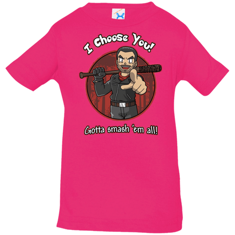 T-Shirts Hot Pink / 6 Months Negan Chooses You Infant PremiumT-Shirt