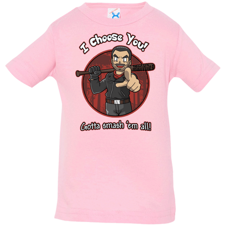 T-Shirts Pink / 6 Months Negan Chooses You Infant PremiumT-Shirt