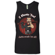 T-Shirts Black / Small Negan Chooses You Men's Premium Tank Top