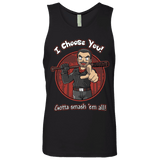 T-Shirts Black / Small Negan Chooses You Men's Premium Tank Top