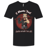 T-Shirts Black / X-Small Negan Chooses You Men's Premium V-Neck