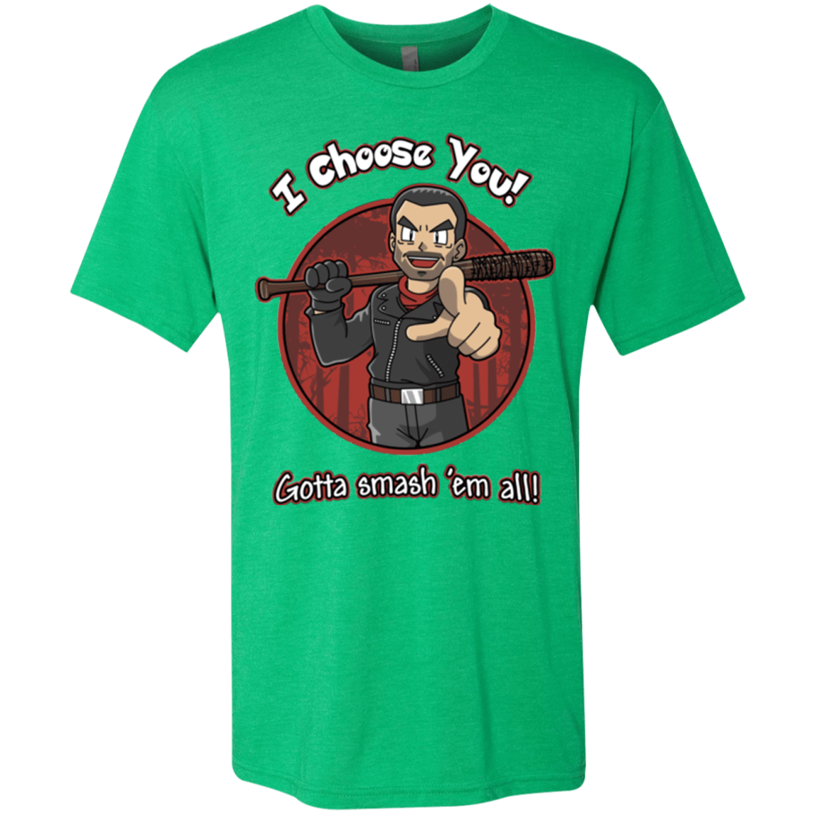 T-Shirts Envy / Small Negan Chooses You Men's Triblend T-Shirt
