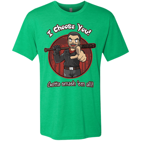 T-Shirts Envy / Small Negan Chooses You Men's Triblend T-Shirt