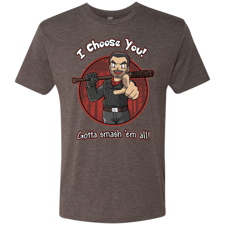 T-Shirts Macchiato / Small Negan Chooses You Men's Triblend T-Shirt