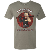 T-Shirts Venetian Grey / Small Negan Chooses You Men's Triblend T-Shirt