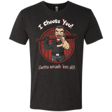 T-Shirts Vintage Black / Small Negan Chooses You Men's Triblend T-Shirt