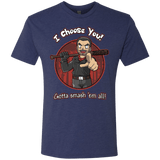 T-Shirts Vintage Navy / Small Negan Chooses You Men's Triblend T-Shirt