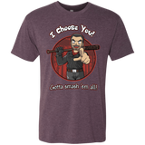 T-Shirts Vintage Purple / Small Negan Chooses You Men's Triblend T-Shirt