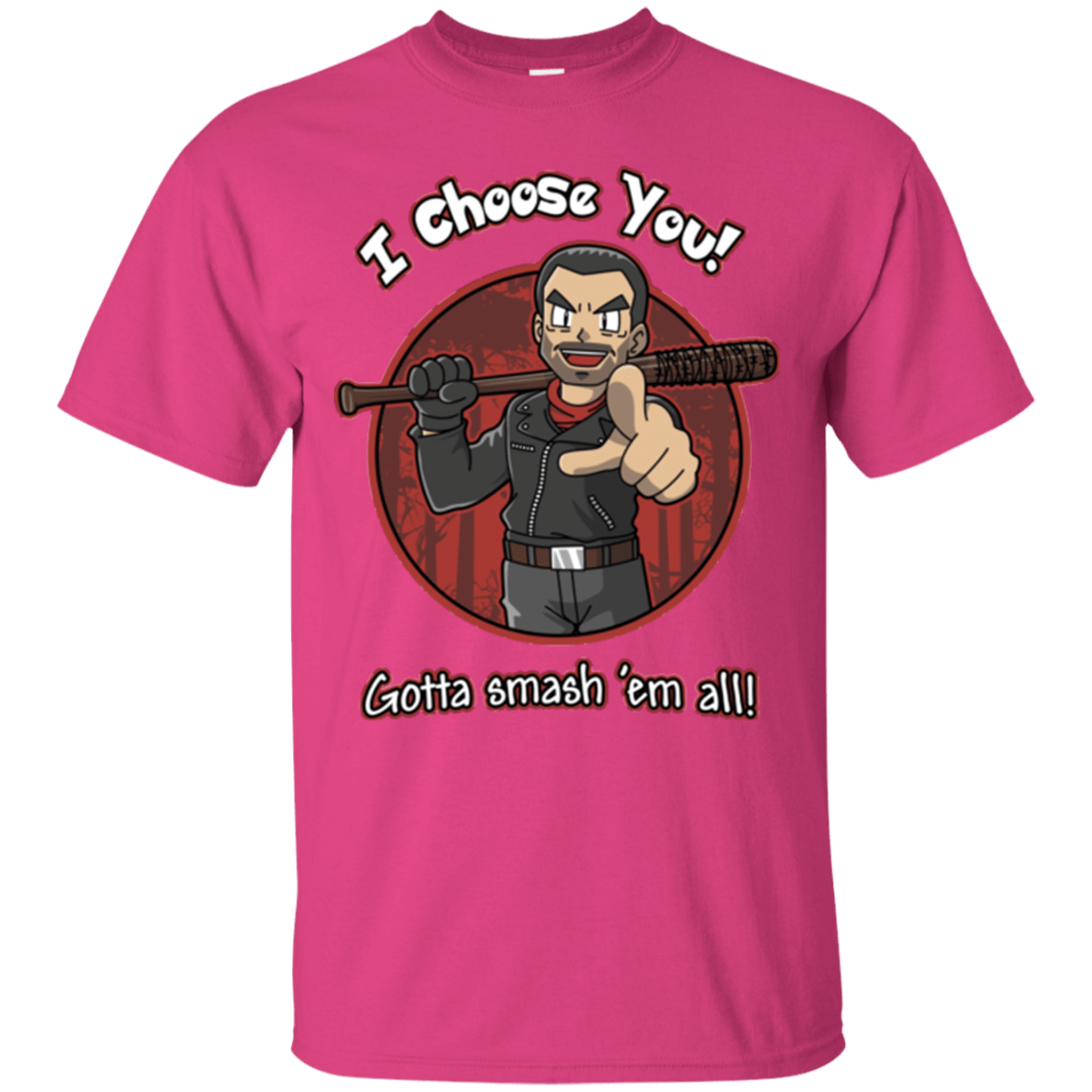 T-Shirts Heliconia / Small Negan Chooses You T-Shirt