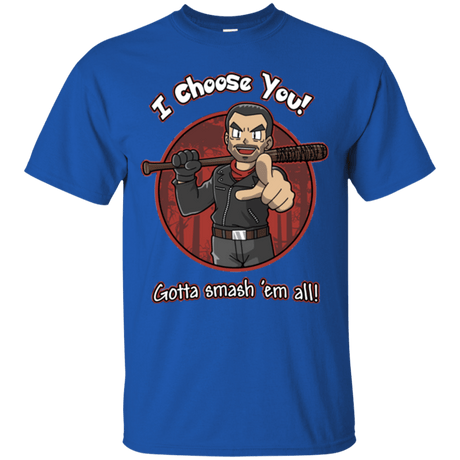 T-Shirts Royal / Small Negan Chooses You T-Shirt