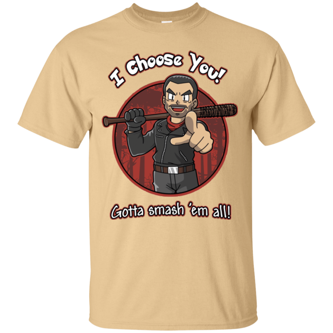 T-Shirts Vegas Gold / Small Negan Chooses You T-Shirt