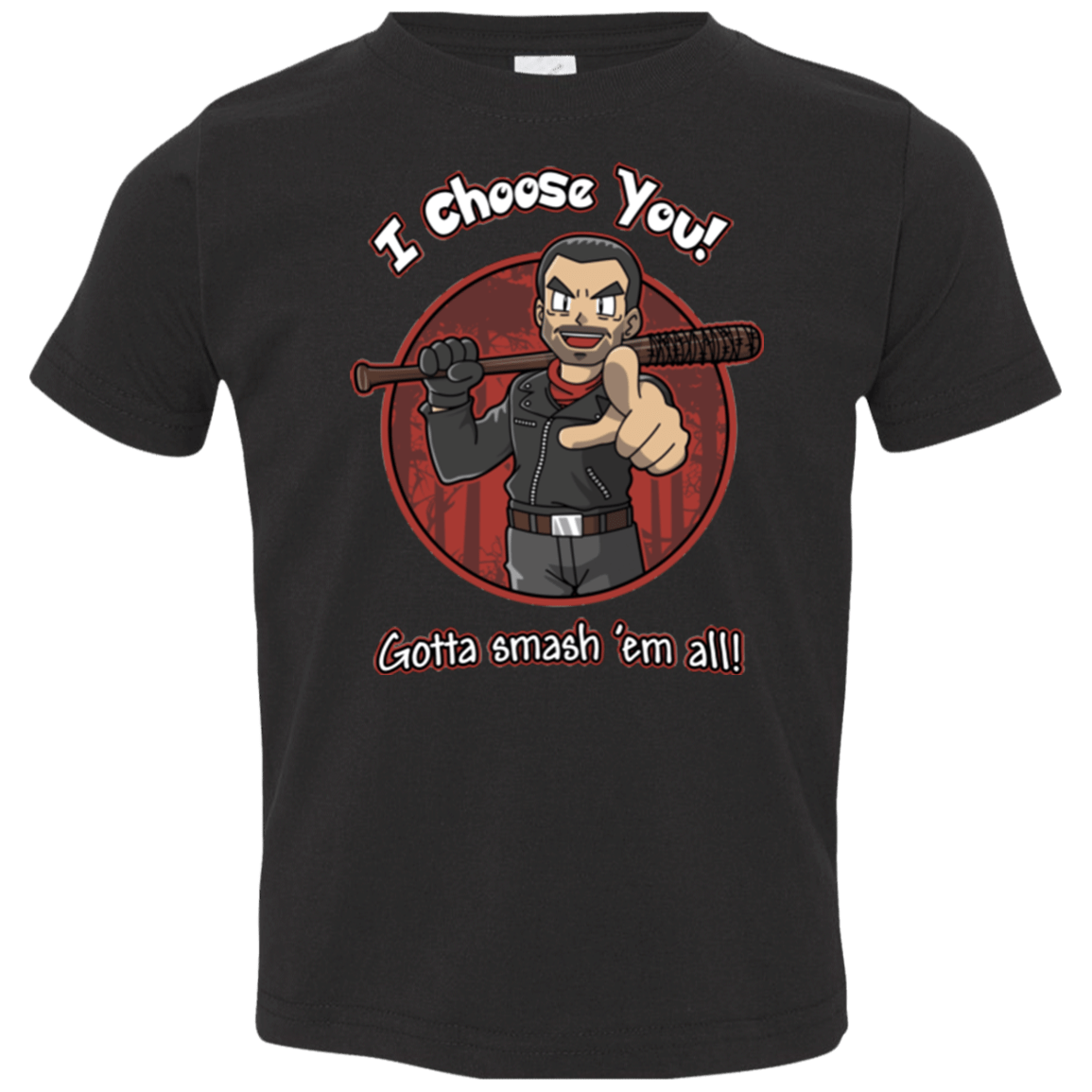 T-Shirts Black / 2T Negan Chooses You Toddler Premium T-Shirt