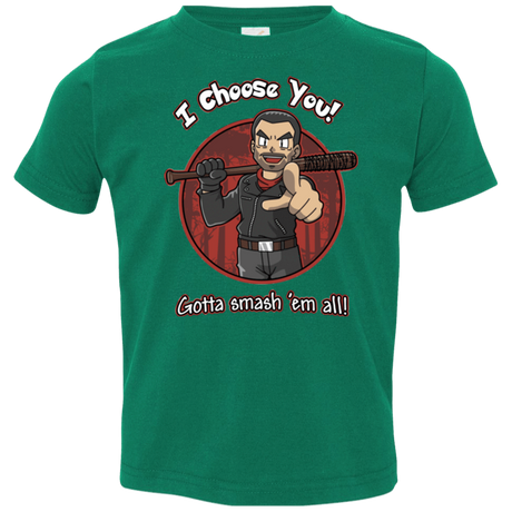 T-Shirts Kelly / 2T Negan Chooses You Toddler Premium T-Shirt