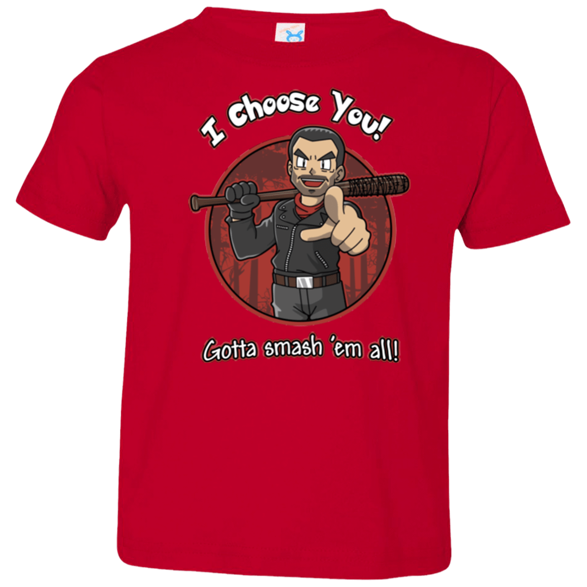 T-Shirts Red / 2T Negan Chooses You Toddler Premium T-Shirt