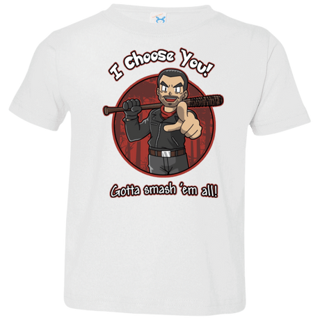 T-Shirts White / 2T Negan Chooses You Toddler Premium T-Shirt