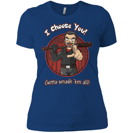 T-Shirts Royal / X-Small Negan Chooses You Women's Premium T-Shirt