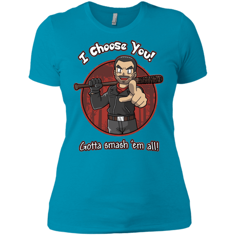 T-Shirts Turquoise / X-Small Negan Chooses You Women's Premium T-Shirt