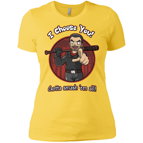 T-Shirts Vibrant Yellow / X-Small Negan Chooses You Women's Premium T-Shirt