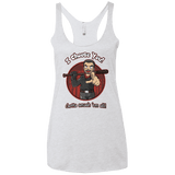 T-Shirts Heather White / X-Small Negan Chooses You Women's Triblend Racerback Tank
