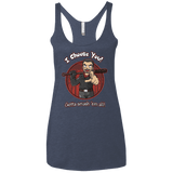 T-Shirts Vintage Navy / X-Small Negan Chooses You Women's Triblend Racerback Tank