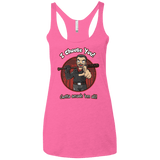 T-Shirts Vintage Pink / X-Small Negan Chooses You Women's Triblend Racerback Tank