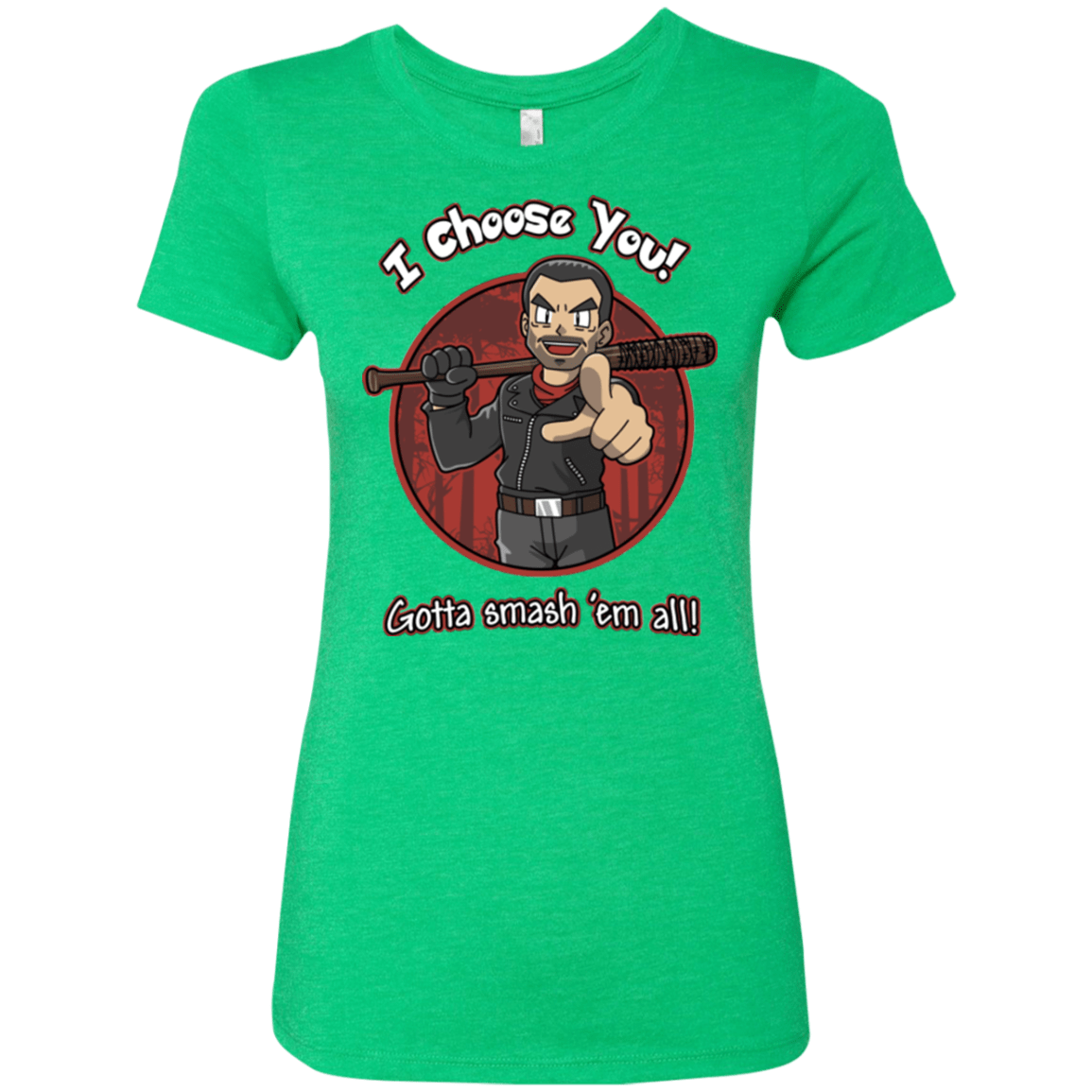T-Shirts Envy / Small Negan Chooses You Women's Triblend T-Shirt