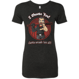 T-Shirts Vintage Black / Small Negan Chooses You Women's Triblend T-Shirt