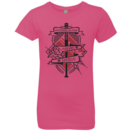 T-Shirts Hot Pink / YXS Negan & Lucille Girls Premium T-Shirt