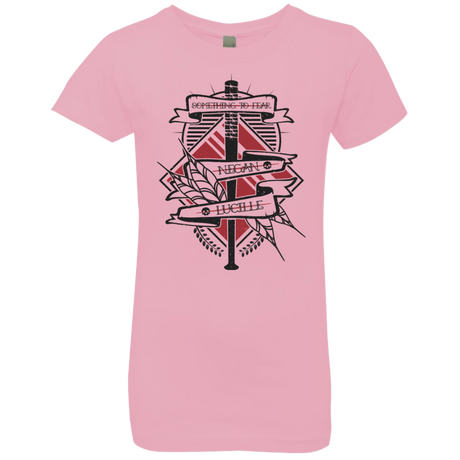 T-Shirts Light Pink / YXS Negan & Lucille Girls Premium T-Shirt