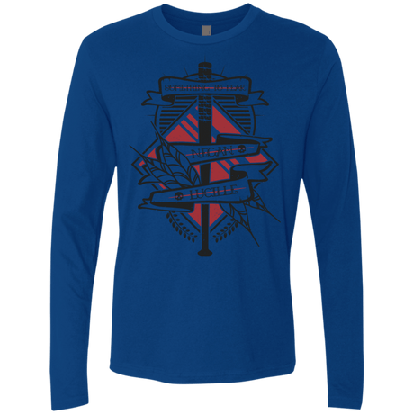 T-Shirts Royal / Small Negan & Lucille Men's Premium Long Sleeve