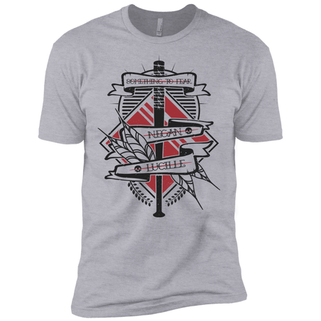 T-Shirts Heather Grey / X-Small Negan & Lucille Men's Premium T-Shirt