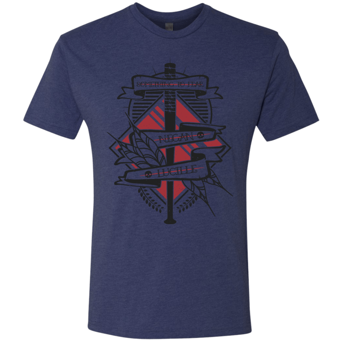 T-Shirts Vintage Navy / Small Negan & Lucille Men's Triblend T-Shirt