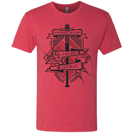 T-Shirts Vintage Red / Small Negan & Lucille Men's Triblend T-Shirt